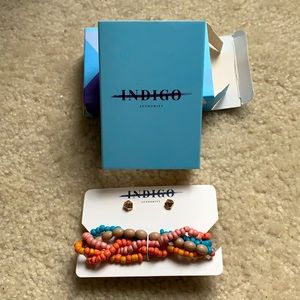 NEW Indigo Authority Jewelry Set